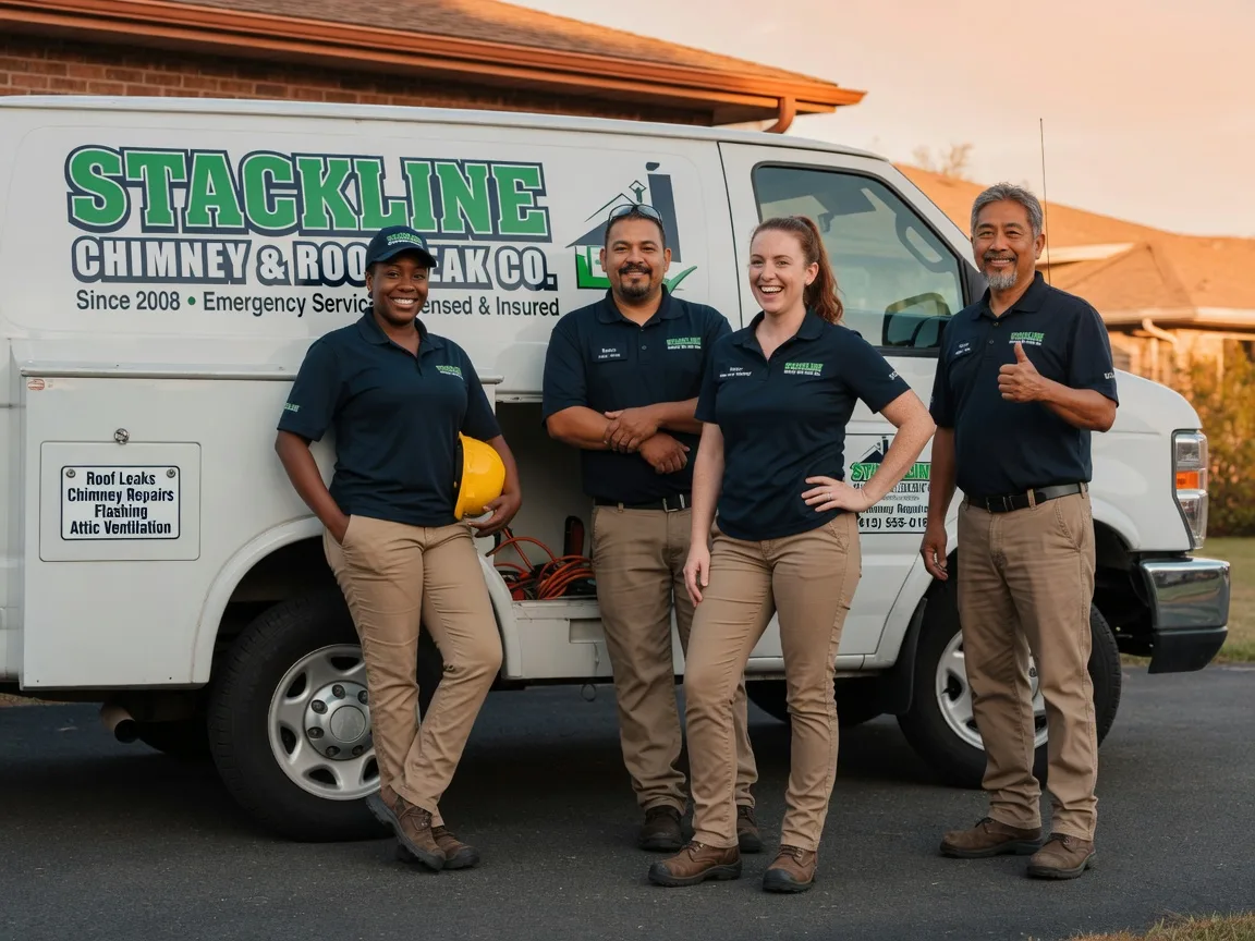 Chimney flashing repair company in Plymouth, UT